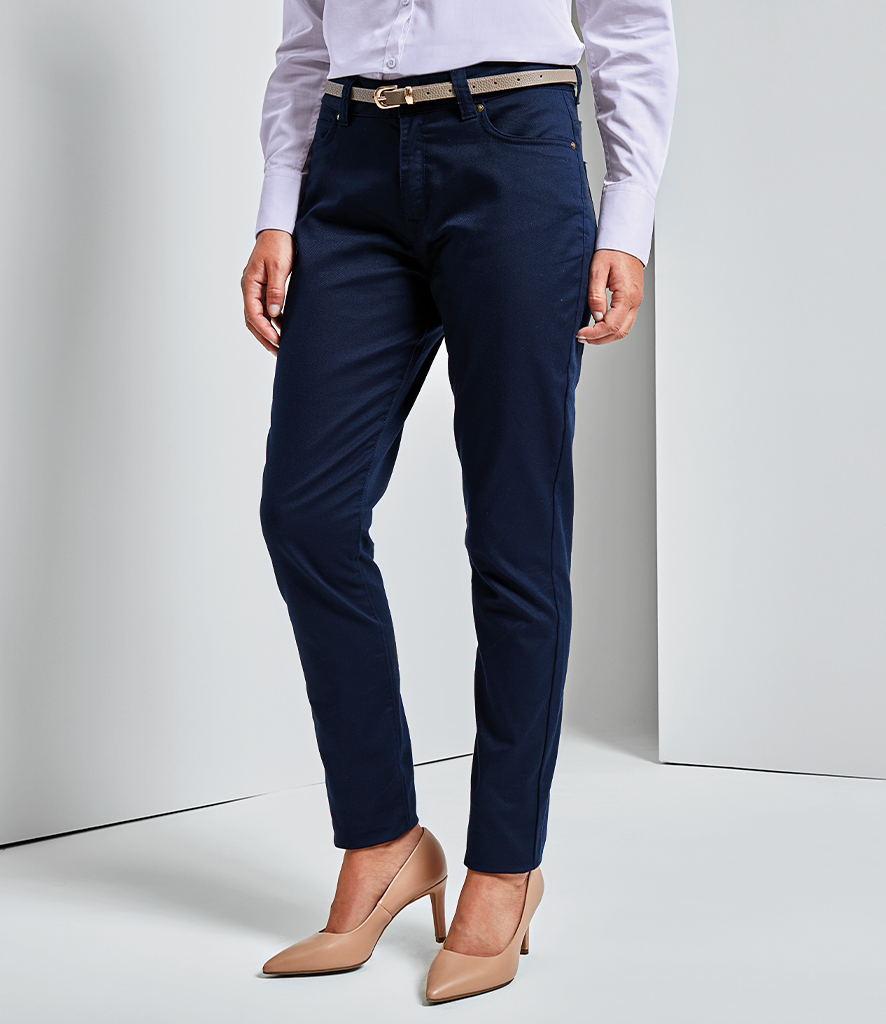 Premier Ladies Performance Chino Jeans - Corporate Clothing Home page ...