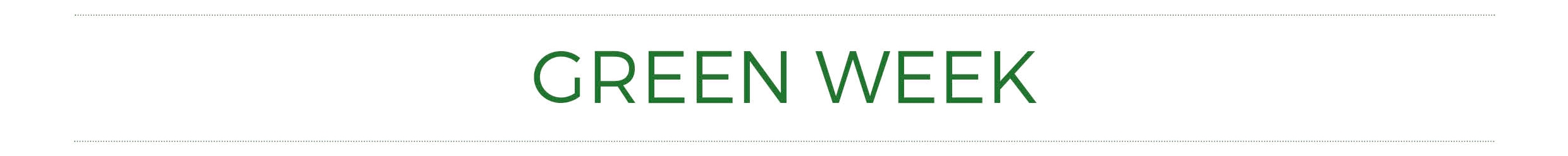 Green Week