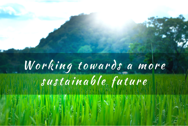 Working towards a more sustainable future