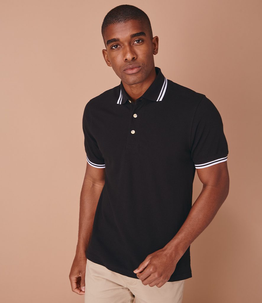 Contrast Polo Shirts